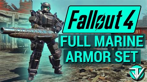 FALLOUT 4: How To Get FULL MARINE ARMOR SET New .